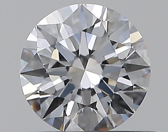 0.47 CaratE-VS2 EX Cut Round Diamond