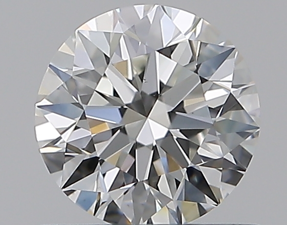 0.7 CaratI-VS1 EX Cut Round Diamond