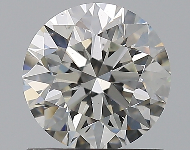 0.96 CaratI-VS2 EX Cut Round Diamond