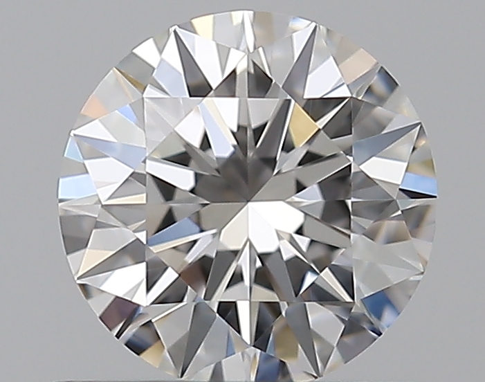 0.62 CaratF-VVS1 EX Cut Round Diamond