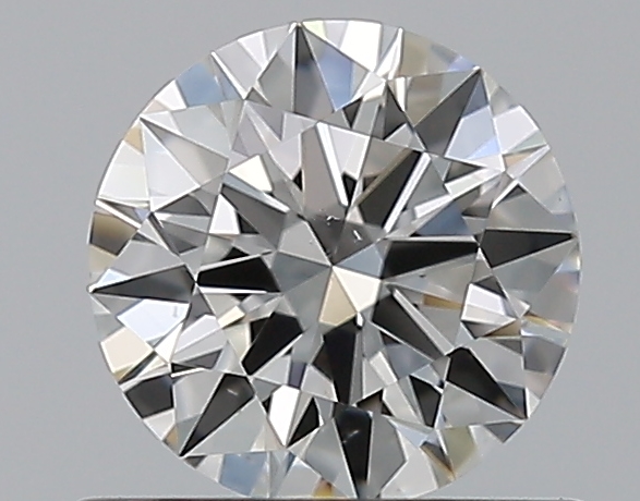 0.65 CaratF-VS2 EX Cut Round Diamond