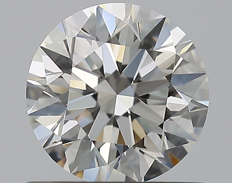 0.81 CaratI-VVS1 EX Cut Round Diamond