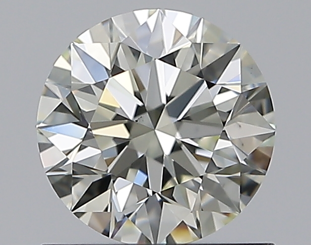 0.81 CaratL-VS2 EX Cut Round Diamond
