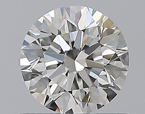 0.72 CaratJ-VVS2 EX Cut Round Diamond