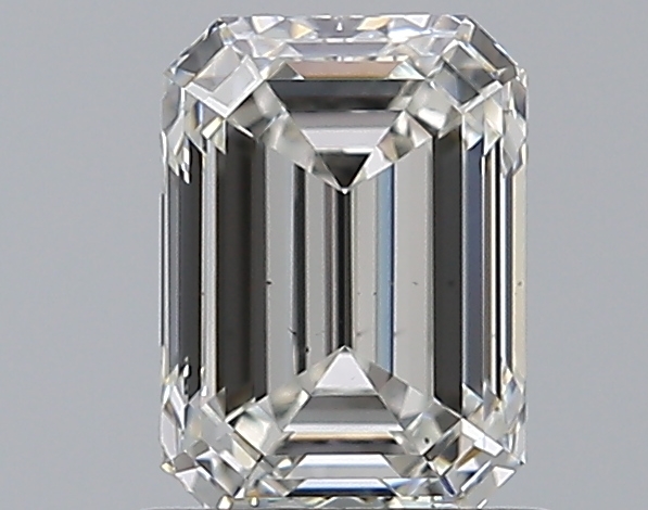 1 CaratH-VS2 - Cut Emerald Diamond