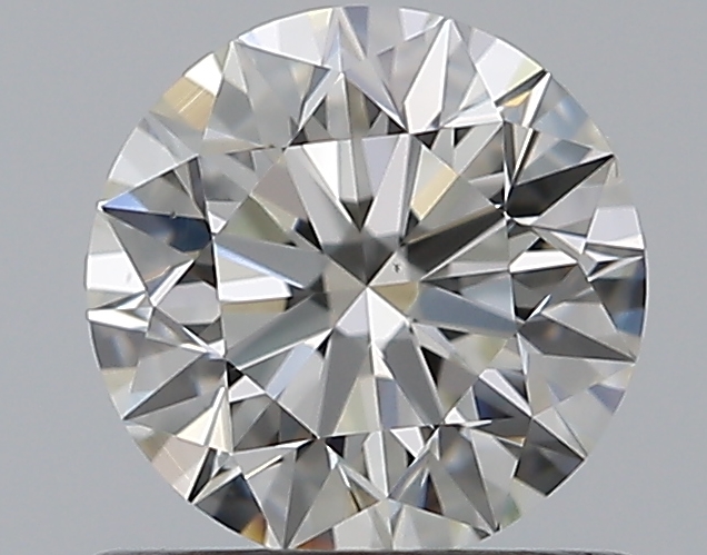 0.71 CaratI-VS2 EX Cut Round Diamond