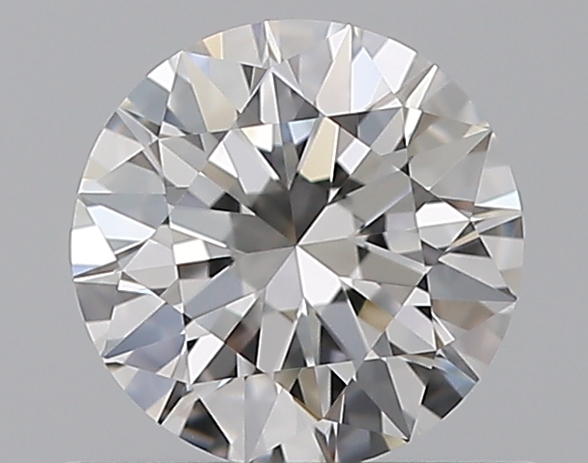 0.61 CaratF-VVS1 EX Cut Round Diamond