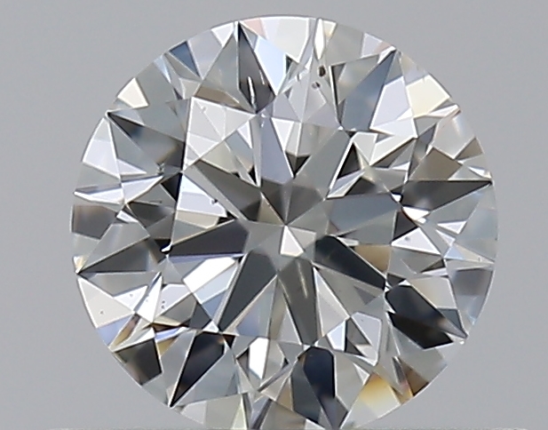 0.46 CaratI-SI1 EX Cut Round Diamond