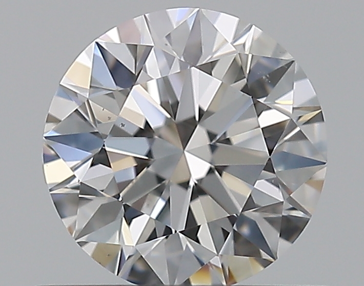 0.65 CaratD-VS2 EX Cut Round Diamond