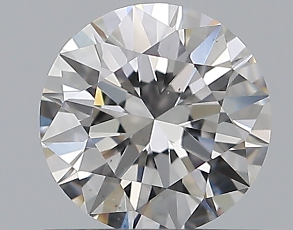 0.56 CaratG-VS2 EX Cut Round Diamond