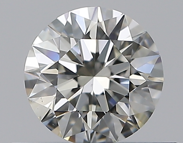 0.43 CaratJ-VS2 EX Cut Round Diamond