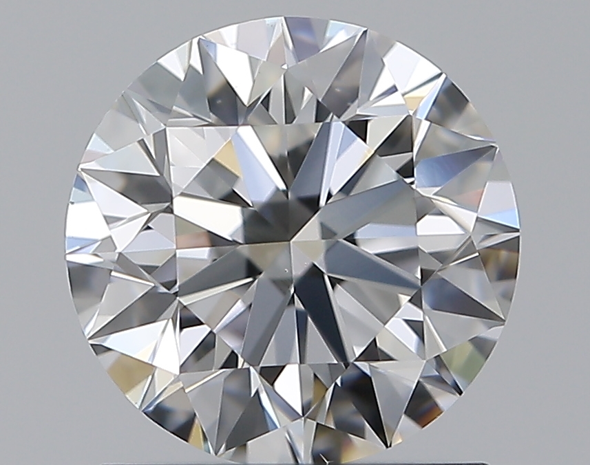 1.21 CaratE-VS1 EX Cut Round Diamond