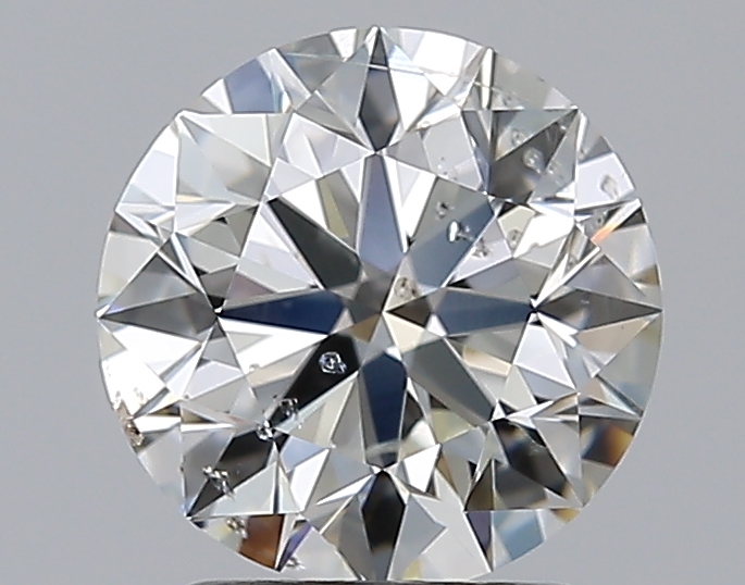 1.7 CaratH-SI2 EX Cut Round Diamond