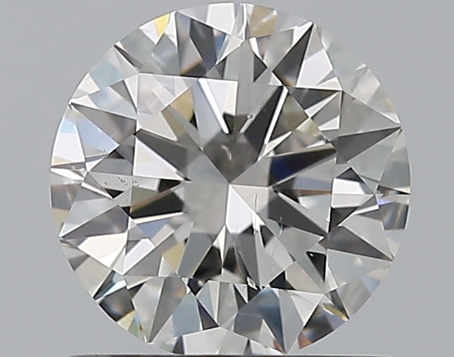 1.01 CaratG-SI1 EX Cut Round Diamond