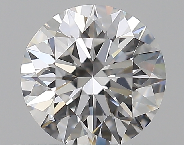 0.5 CaratE-VVS2 EX Cut Round Diamond