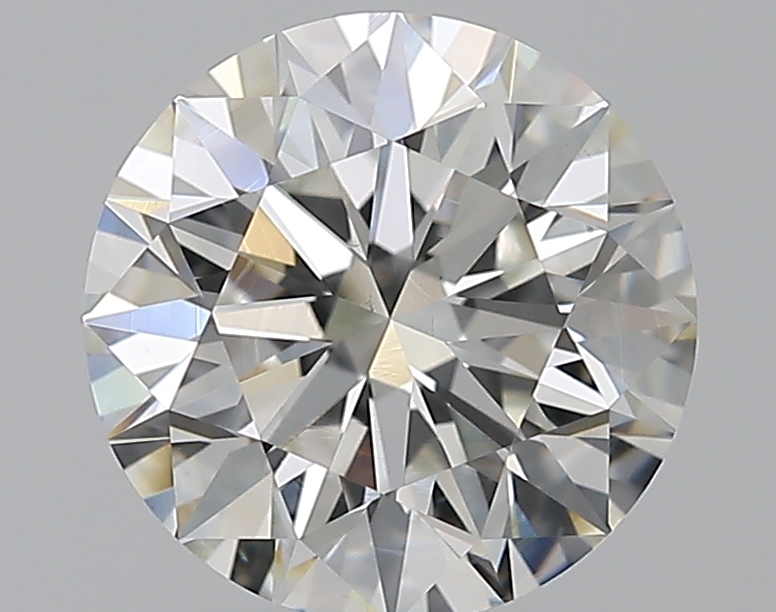1.7 CaratH-VS2 EX Cut Round Diamond