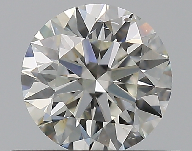 0.5 CaratI-SI1 EX Cut Round Diamond