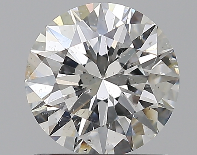 1 CaratH-SI2 EX Cut Round Diamond