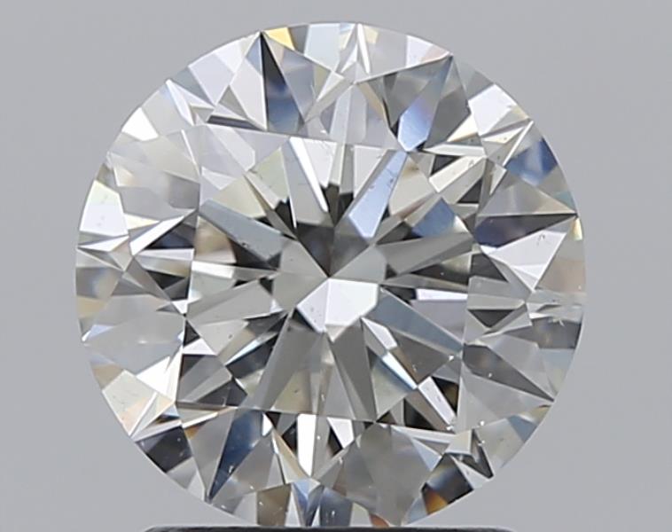 1.59 CaratH-SI1 EX Cut Round Diamond