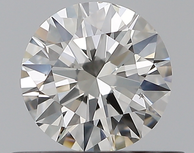 0.5 CaratH-SI1 EX Cut Round Diamond