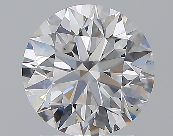2 CaratD-VS2 EX Cut Round Diamond