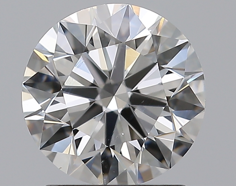 1.7 CaratG-VS2 EX Cut Round Diamond