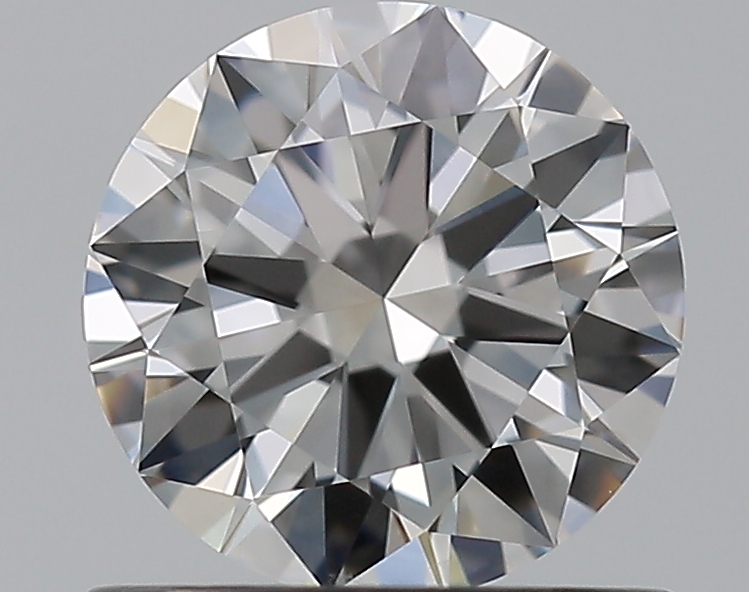 0.8 CaratF-VS2 EX Cut Round Diamond
