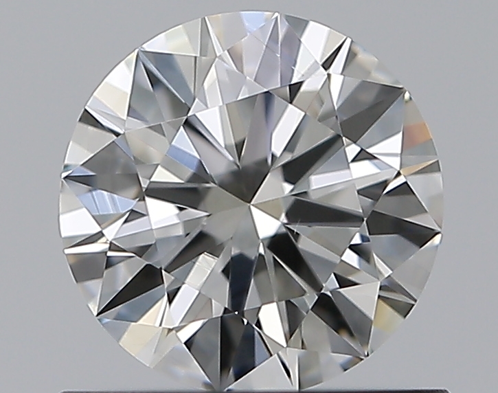 0.7 CaratI-VS1 EX Cut Round Diamond