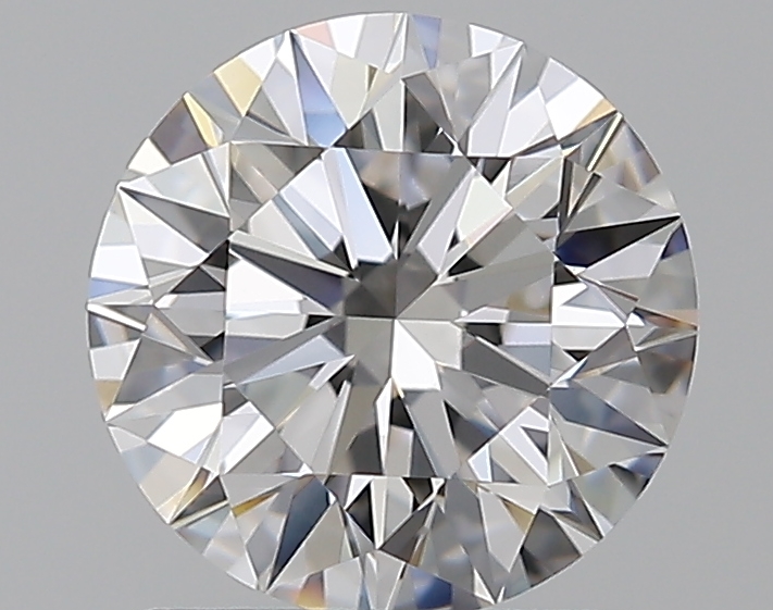 1.29 CaratF-VVS1 EX Cut Round Diamond
