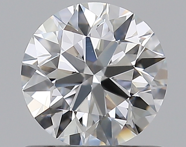 0.62 CaratF-VS2 EX Cut Round Diamond