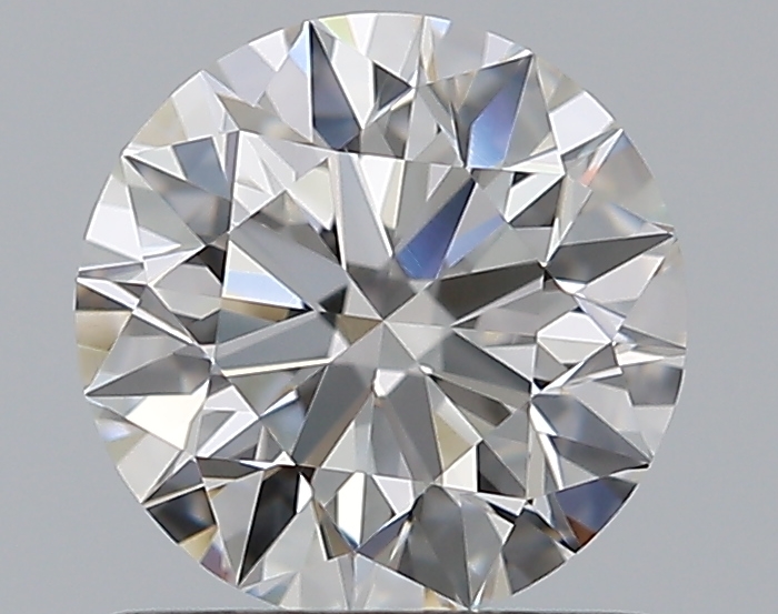 0.91 CaratF-VVS2 EX Cut Round Diamond