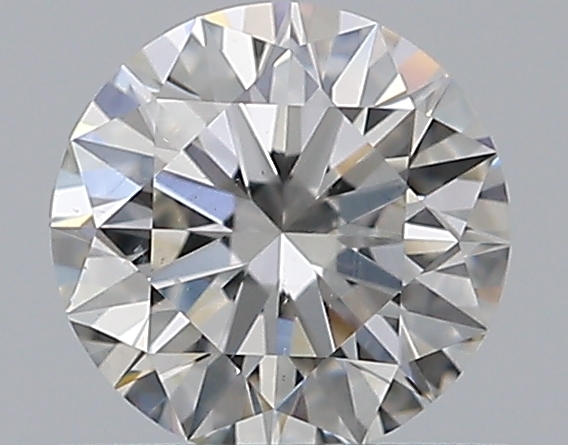 0.52 CaratH-SI1 EX Cut Round Diamond