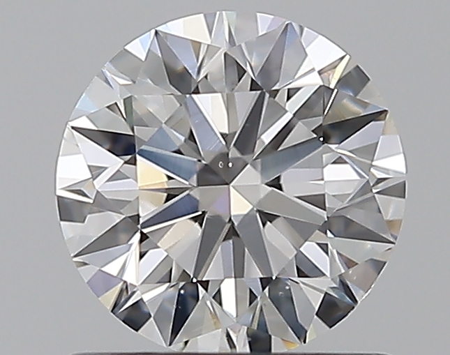 0.9 CaratE-VS2 EX Cut Round Diamond