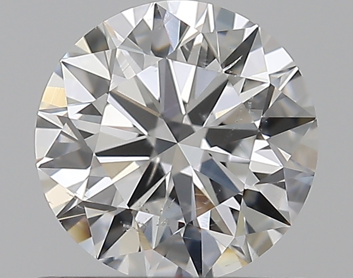 0.75 CaratG-SI2 EX Cut Round Diamond