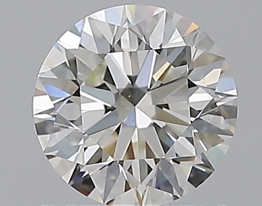 0.96 CaratJ-VS2 EX Cut Round Diamond