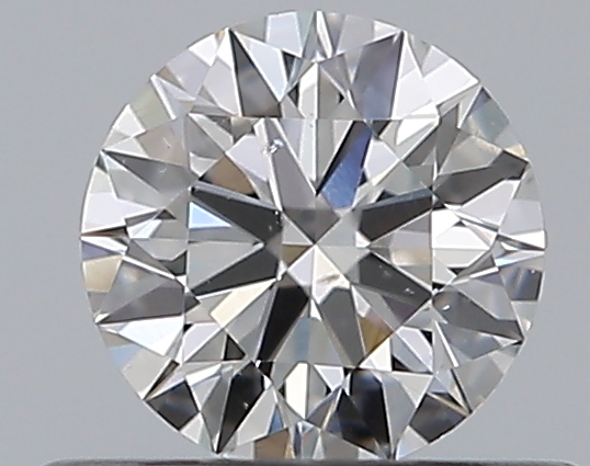 0.4 CaratF-SI1 EX Cut Round Diamond