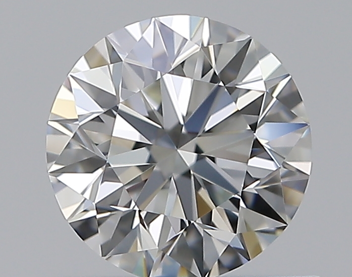 0.66 CaratH-VVS1 EX Cut Round Diamond