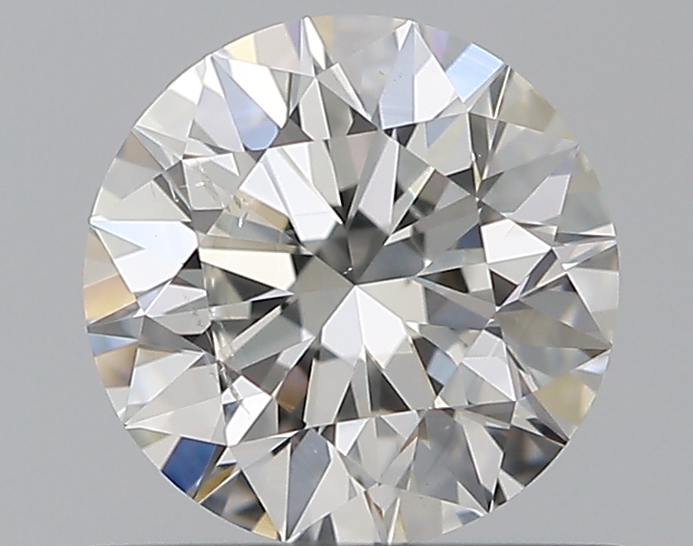 0.75 CaratH-SI2 EX Cut Round Diamond