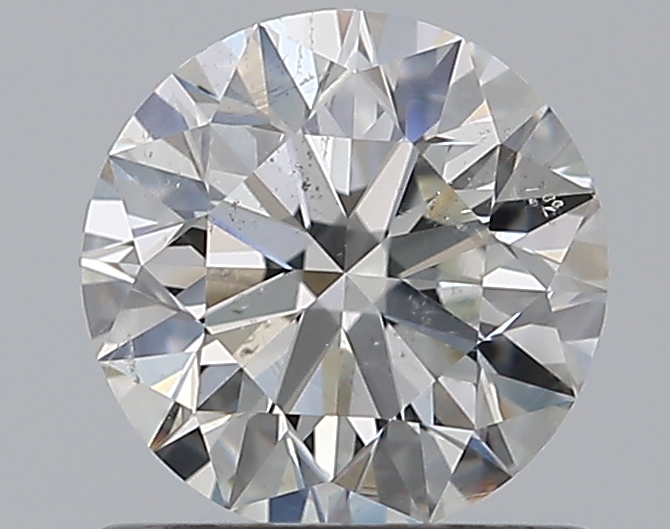 0.8 CaratH-SI2 EX Cut Round Diamond
