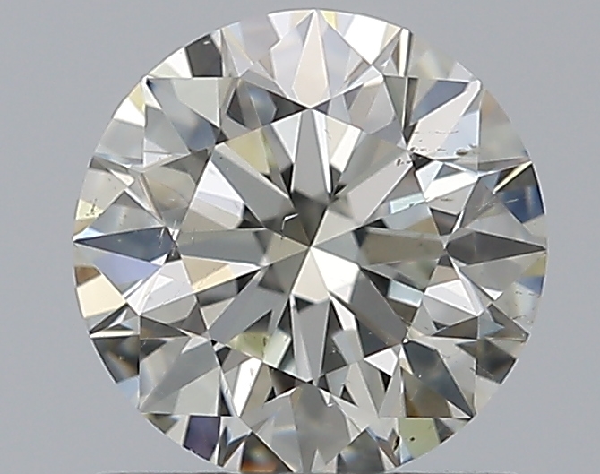 0.81 CaratK-SI1 EX Cut Round Diamond