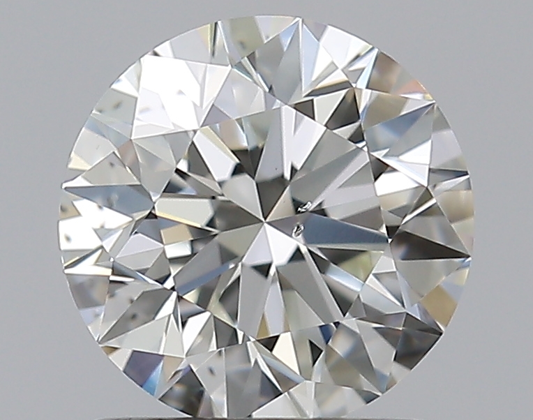 0.91 CaratJ-SI1 EX Cut Round Diamond