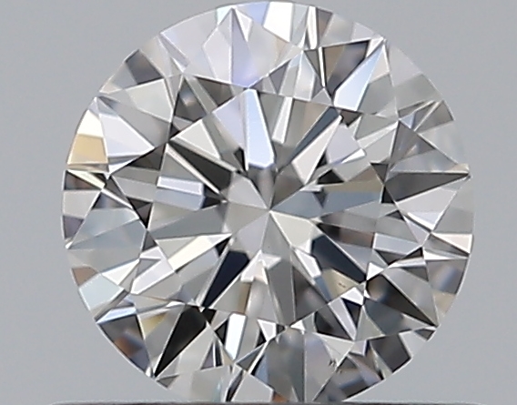 0.5 CaratG-VS2 EX Cut Round Diamond
