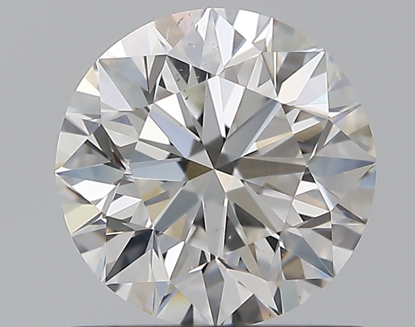 0.96 CaratG-SI1 EX Cut Round Diamond