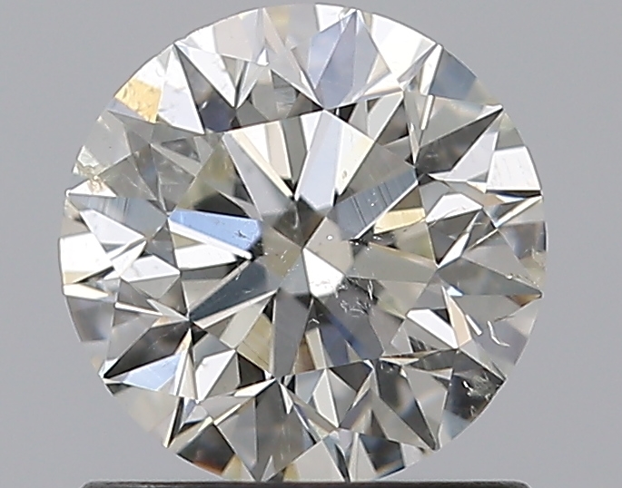 1 CaratJ-SI2 EX Cut Round Diamond