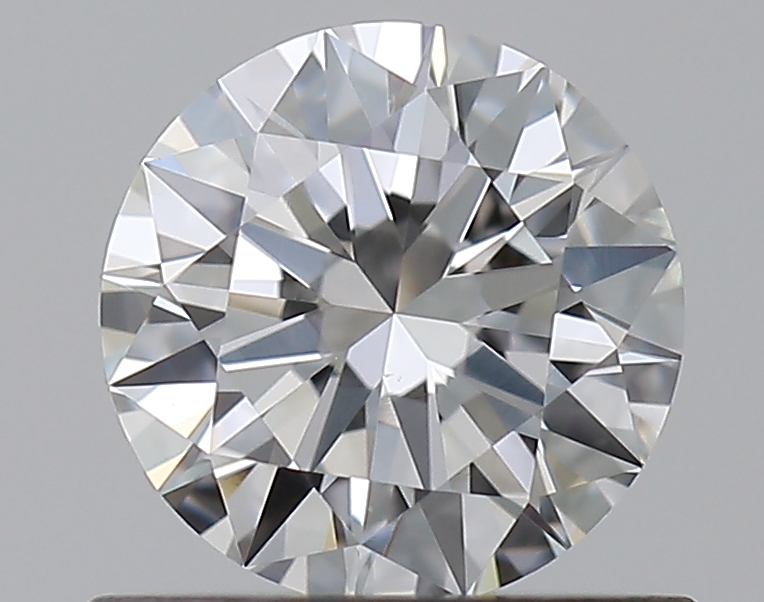 0.65 CaratF-VS2 EX Cut Round Diamond