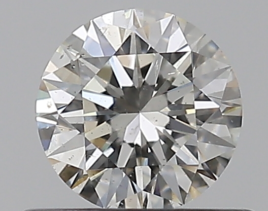0.5 CaratI-SI2 EX Cut Round Diamond