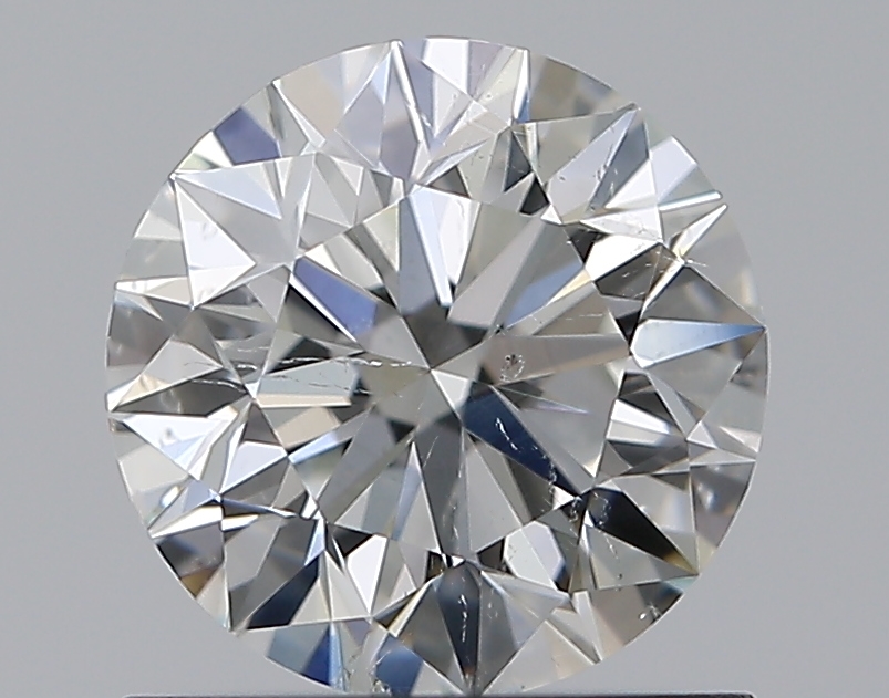 0.9 CaratH-SI2 EX Cut Round Diamond
