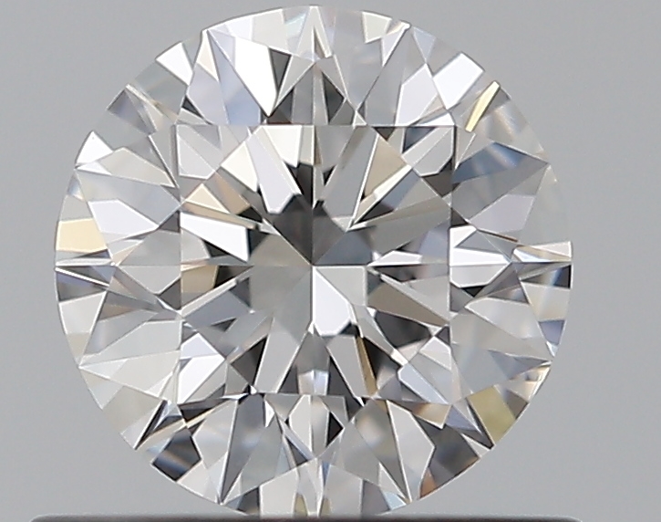 0.65 CaratD-VS1 EX Cut Round Diamond