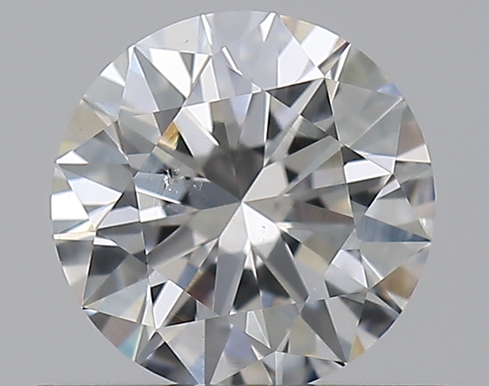 0.53 CaratG-SI2 EX Cut Round Diamond