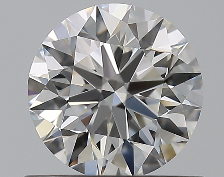 0.7 CaratG-VVS2 EX Cut Round Diamond